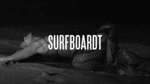 Beyoncé GIF. Artiesten Beyonce Gifs Visuele album Drunk in love Surfboardt 