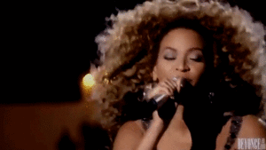 Beyoncé GIF. Artiesten Beyonce Haar Gifs Hair flip 1   1 