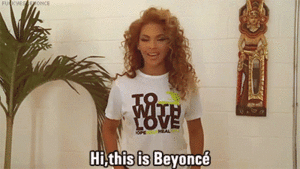Beyoncé GIF. Artiesten Beyonce Gifs 
