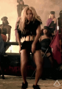 Beyoncé GIF. Artiesten Beyonce Gifs Super bowl Rust 