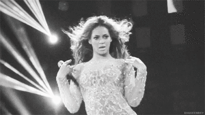 Beyoncé GIF. Artiesten Beyonce Gifs Beyonce album Blauwe klimop 