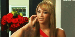 Beyoncé GIF. Artiesten Beyonce Gifs Eye roll Niet geamuseerd 