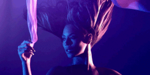Beyoncé GIF. Artiesten Beyonce Gifs Dans Zwart en wit 