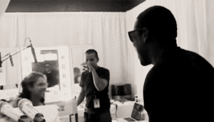Beyoncé GIF. Artiesten Beyonce Gifs Dans Zwart en wit 