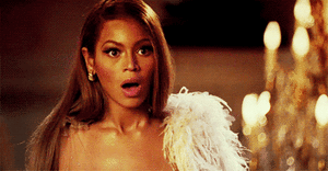 Beyoncé GIF. Artiesten Beyonce Gifs Geschokt 