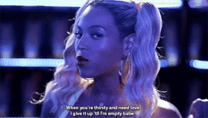 Beyoncé GIF. Artiesten Beyonce Gifs Jou en mij Titelloze 