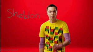 Big Bang Theory GIF. Films en series Tv Gifs Big bang theory Sheldon Sheldon cooper De horror 