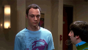Big Bang Theory GIF. Films en series Gifs Big bang theory Geen 