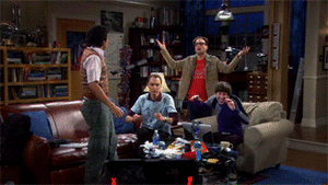Big Bang Theory GIF. Televisie Films en series Gifs Big bang theory Tubey awards Tubeys Stuart bloei 