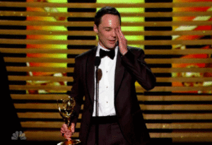 Big Bang Theory GIF. Televisie Films en series Gifs Big bang theory Tubey awards Tubeys Stuart bloei 