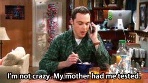 Big Bang Theory GIF. Televisie Films en series Gifs Big bang theory Tubey awards Tubeys Stuart bloei 