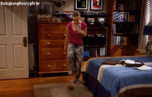 Big Bang Theory GIF. Films en series Penny Gifs Big bang theory Plezier Kwijlt Sarcasam 