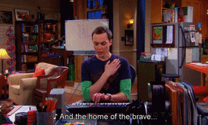 Big Bang Theory GIF. Films en series Gifs Big bang theory Stortplaats Spam Opruimen 
