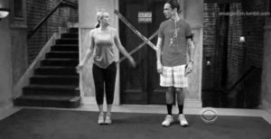 Big Bang Theory GIF. Films en series Tv Gifs Big bang theory Sheldon Leonard 