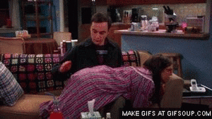Big Bang Theory GIF. Films en series Gifs Big bang theory Stortplaats Spam Opruimen 