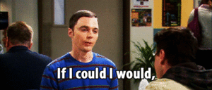 Big Bang Theory GIF. Films en series Gifs Big bang theory Zwart en wit Sheldon 
