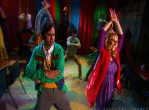 Big Bang Theory GIF. Televisie Films en series Gifs Big bang theory Tubey awards Tubeys Stuart bloei 