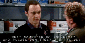Big Bang Theory GIF. Films en series Gifs Big bang theory Stortplaats Spam Opruimen 