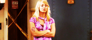 Big Bang Theory GIF. Films en series Gifs Big bang theory Hop Kaley cuoco 