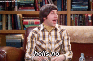 Big Bang Theory GIF. Films en series Gifs Big bang theory Geen 