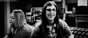 Big Bang Theory GIF. Films en series Gifs Big bang theory Hop Kaley cuoco 