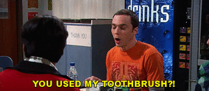 Big Bang Theory GIF. Films en series Gifs Big bang theory Stortplaats Spam Opruimen 