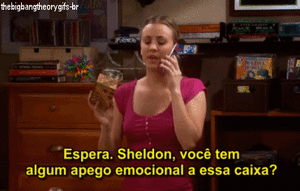 Big Bang Theory GIF. Films en series Gifs Big bang theory Stortplaats Spam Opruimen 