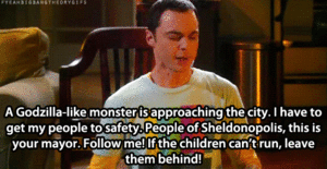 Big Bang Theory GIF. Grappig Toy story Films en series Gifs Big bang theory 
