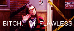 Big Bang Theory GIF. Televisie Films en series Gifs Big bang theory Tubey awards Tubeys Stuart bloei 