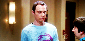 Big Bang Theory GIF. Films en series Gifs Big bang theory Reactie Raj 