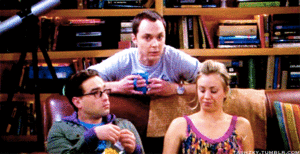 Big Bang Theory GIF. Films en series Thee Gifs Big bang theory Sheldon Wil wheaton Chu 