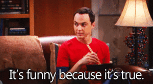 Big Bang Theory GIF. Films en series Gifs Big bang theory Foto&amp;#39;s Bbt Stom Bazinga 