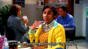 Big Bang Theory GIF. Films en series Gifs Big bang theory Reactie Raj 