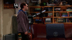 Big Bang Theory GIF. Films en series Gifs Big bang theory Stortplaats Spam Opruimen 