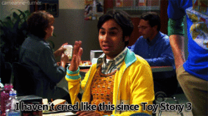 Big Bang Theory GIF. Films en series Penny Gifs Big bang theory Plezier Kwijlt Sarcasam 
