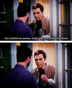 Big Bang Theory GIF. Films en series Gifs Big bang theory Stortplaats Spam Opruimen 