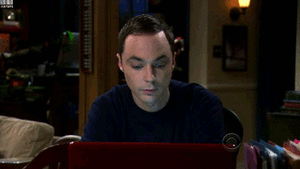 Big Bang Theory GIF. Films en series Gifs Big bang theory Stortplaats Spam Opruimen 