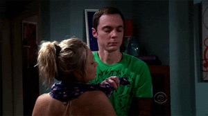 Big Bang Theory GIF. Films en series Gifs Big bang theory Sheldon cooper Amy farrah fowler Shamy 