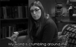 Big Bang Theory GIF. Films en series Gifs Big bang theory Geen 