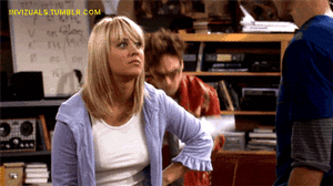 Big Bang Theory GIF. Films en series Penny Gifs Big bang theory Plezier Kwijlt Sarcasam 