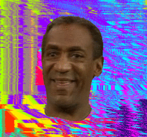 Bill Cosby GIF. Gifs Filmsterren Bill cosby Glitch Ghost vader 