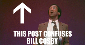 Bill Cosby GIF. Gifs Filmsterren Bill cosby Reactie 