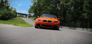 Bmw GIF. Voertuigen Auto Bmw Oranje Gifs Houding Drift M3 Race 