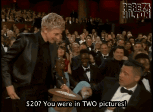 Brad Pitt GIF. Vrienden Brad pitt Gifs Filmsterren High five Ontkende High five ontkende 