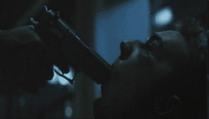 Brad Pitt GIF. Bioscoop Geweer Se7en Brad pitt Gifs Filmsterren Veld Zeven Climax Deze film 