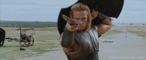 Brad Pitt GIF. Bioscoop Film Brad Brad pitt Gifs Filmsterren Pelicula Pitt Troya 