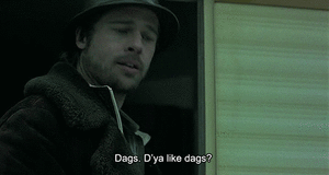 Brad Pitt GIF. Bioscoop Brad pitt Gifs Filmsterren Televandalist Johnny suede Te korrelig te plaatsen tijdens de dag 