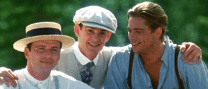 Brad Pitt GIF. Bioscoop Film Films en series Brad pitt Gifs Fight club Filmsterren Jared leto Tyler durden 