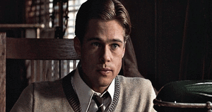 Brad Pitt GIF. Bioscoop Film Films en series Brad pitt Gifs Fight club Filmsterren David fincher Tyler durden Cultfilm Slapelooshei 