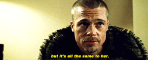 Brad Pitt GIF. Bioscoop Brad pitt Gifs Filmsterren Michael fassbender Benedict cumberbatch 12 jaar een slaaf Chiwetel 